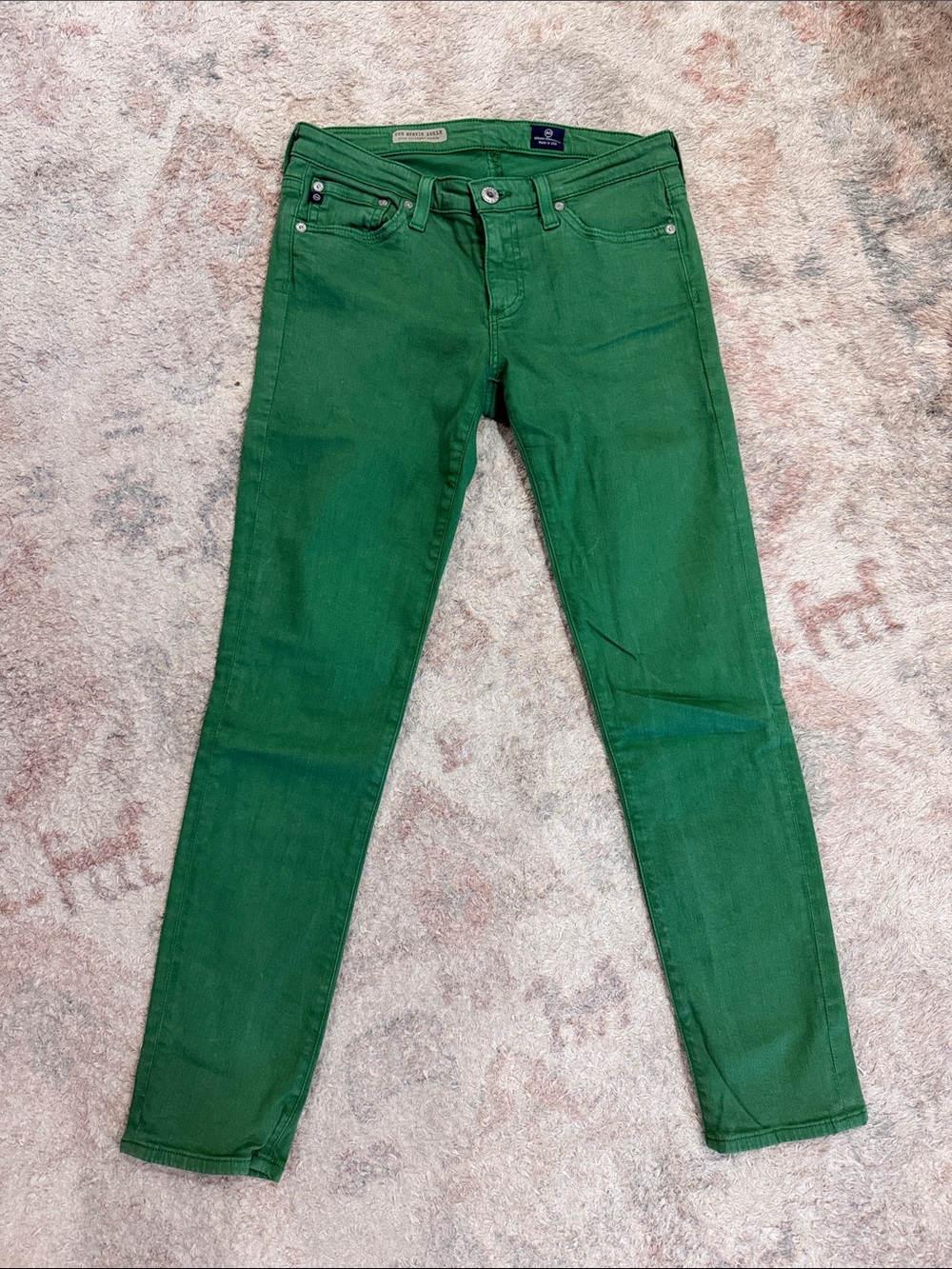 AG Stevie Ankle Slim Straight denim